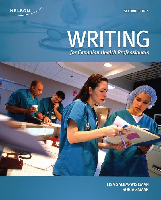 Writing for Canadian Health Professionals, 2nd Edition cover photo